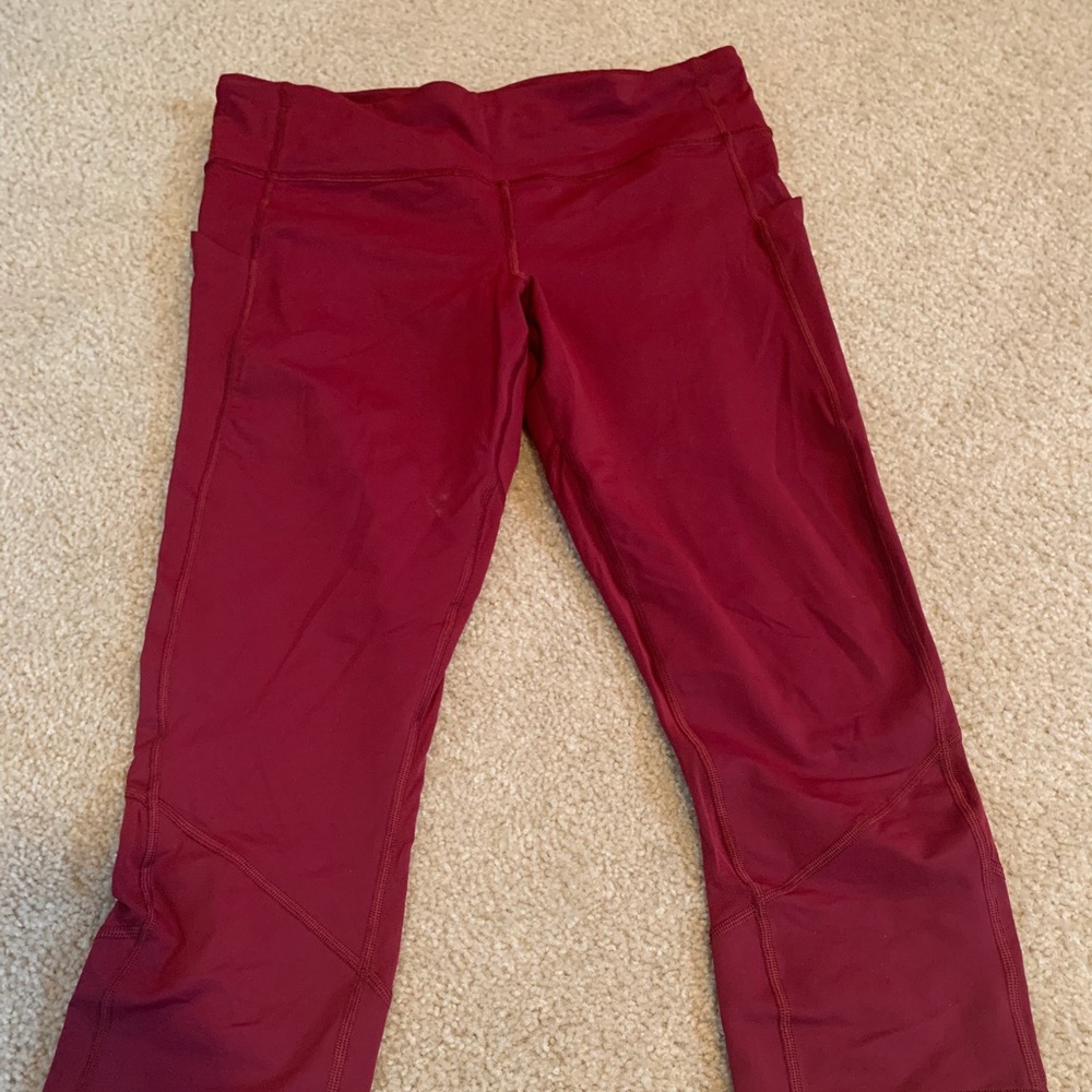 Lululemon size 10 crop leggings (may be speed-up)